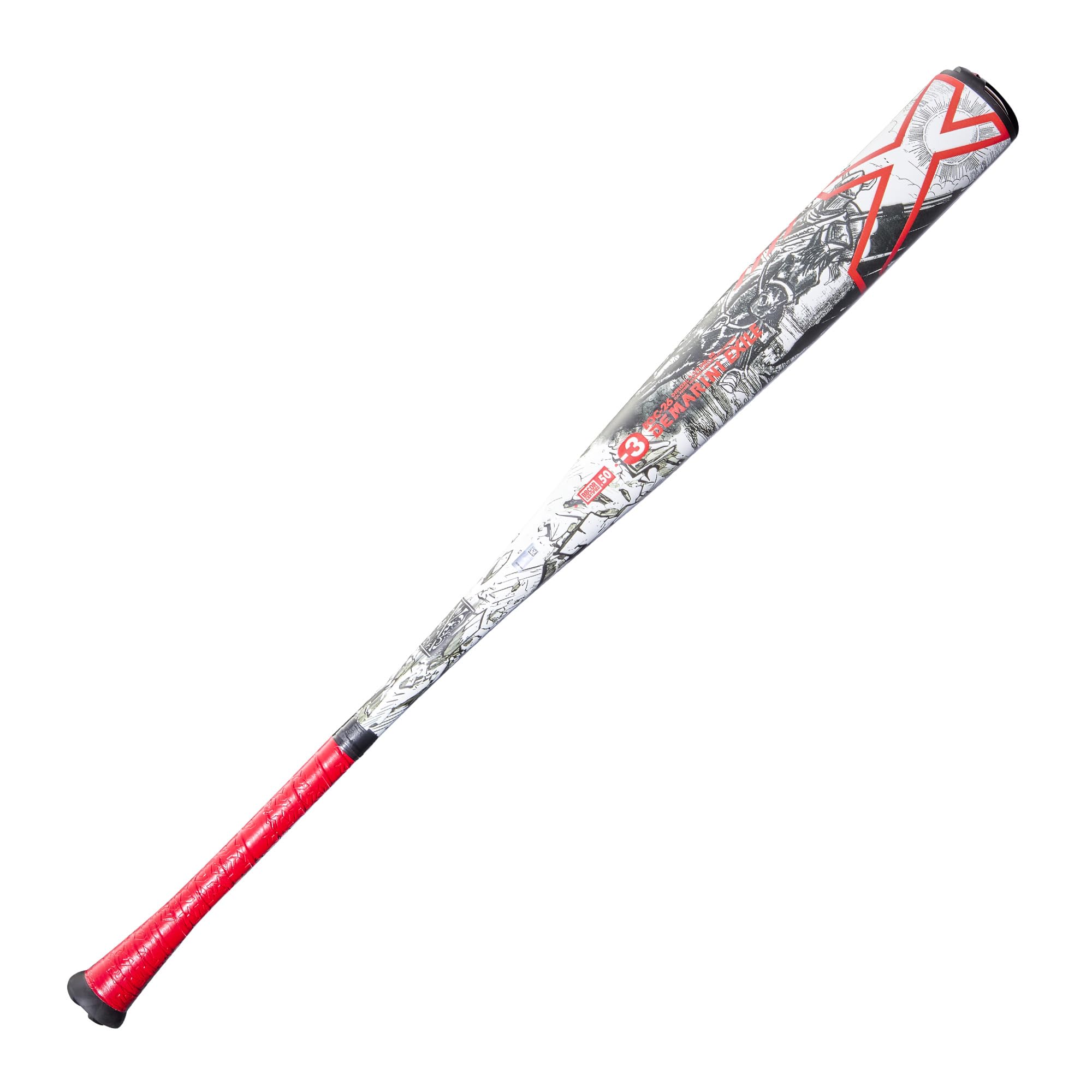DeMarini 2026 Exile™ (-3) BBCOR Baseball Bats - 31", 32", 33", 33.5", 34" - Image 4